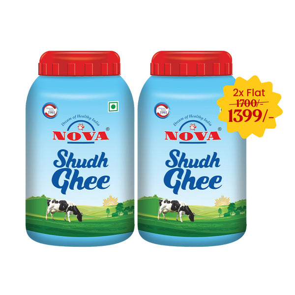 Nova Shudh Ghee (1x2) 2LTR  Jar