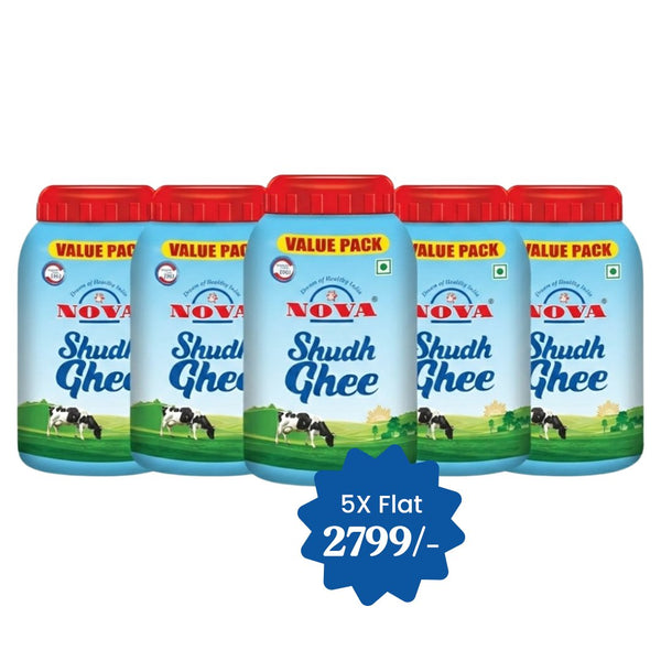 Nova Shudh Ghee (1×5) 5LTR JAR