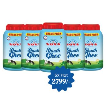 Nova Shudh Ghee 5 x 800 ML JAR
